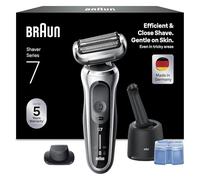 Braun Series 7 71-S7200cc Rasoio Trimmer Nero, Argento