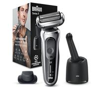 Braun Series 7 71-S7200cc Rasoio Trimmer Nero, Argento