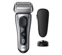 Braun Series 8 rasoio elettrico da uomo, testa di precisione 4+1 e trimmer, SensoAdapt per qualsiasi densità di barba, rasoio con batteria da 60 minuti, supporto di ricarica, rasoio bagnato e asciutto