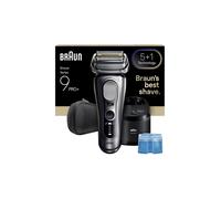 Braun Series 9 Pro+ 9667CC Rasoio a rete Tagliacapelli Argento - Nouvo