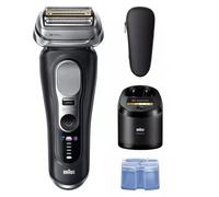 Braun Series 9 Pro+ 9660CC Rasoio Trimmer Nero, Argento