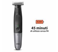 Braun XT5100 tagliacapelli Nero, Argento