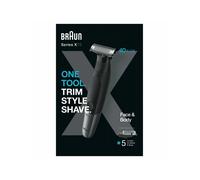 Braun XT5100 tagliacapelli Nero, Argento