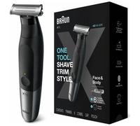 Braun Series X XT5200 Rasoio Trimmer Nero, Metallico