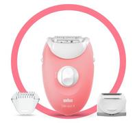 Braun Silk-épil 3 -277 20 pinzette Bianco, Rosa