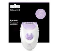Braun Silk-épil 3 -170, Epilatore Donna Per La Rimozione Duratura Dei Peli