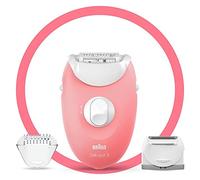 Braun Silk-épil 3 3277 Smartlight, 2 velocità, epilatore cablato, rosa