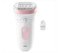 Braun Silk·épil 7, epilatore a testa larga per rimuovere facilmente i capelli, bagnato e asciutto, pelle liscia a lungo, 7-000, argento