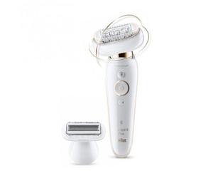 Braun Silk-épil 9 81688635 epilatore 40 pinzette Bianco, oro - Nouvo