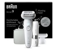 Braun Silk-épil 9 Epilatore 9-341 Bianco 40 Pinzette MicroGrip Akku 100-240 V