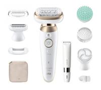 Braun Silk-épil 9 Flex SkinSpa 9-481 3D Oro, Bianco