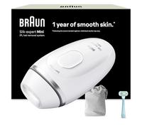 Braun Silk·Expert Mini Epilatore Luce Pulsata Smart, Epilazione Laser Peli Donna a Casa, Riduzione Permanente dei Peli, con Pochette, Rasoio Gillette Venus, Pl1114