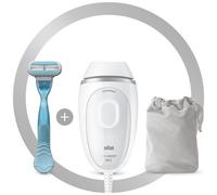 BRAUN - Silk-expert Mini PL1124 Epilatore A Luce Pulsata Di Ultima Generazione Per Donna, Epilazione Permanente Dei Peli Visibili, Bianco, Con Custodi