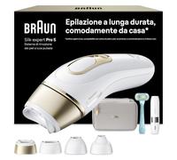 Braun IPL Silk·expert Pro 5 PL5412 dispositivo intelligente per la depilazione IPL per corpo, viso, zona bikini e ascelle 1 pz
