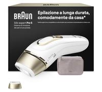 Braun Silk·expert Pro 5, Epilatore Luce Pulsata Smart, Epilazione Laser Peli Donna A Casa, Riduzione Permanente Dei Peli, Con 1 Testina E Custodia, PL5100