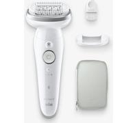 Braun Silk-pil 9 Epilatore Elettrico 40 Pinzette MicroGrip 2 Velocit colore Bianco e Grigio - BR2-225328