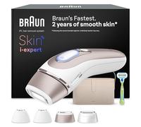 Braun Skin I·Expert Epilatore Luce Pulsata Smart, Alternativa Al Laser, Con App Gratuita, Include Pochette, Rasoio Venus, 4 Testine Per Viso E Corpo, Fino A 1 Anno Di Pelle Liscia, PL7387