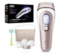 Braun Skin I·Expert Epilatore LUCE PULSATA Smart, Epilazione A Casa Tua, Alternativa Al laser, Con App Gratuita, Include Pochette, Rasoio Venus, 4 Testine Per Viso E Corpo, PL7387