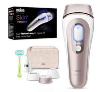 Braun Skin I·Expert Epilatore LUCE PULSATA Smart, Epilazione A Casa Tua, Alternativa Al laser, Con App Gratuita, Include Custodia, Rasoio Venus, Mini Depilatore Viso, PL72490