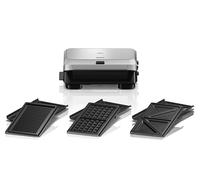 Braun SM5038 Sandwich Maker, 2 Triangoli, Superficie Antiaderente, Facile da Pulire, Impugnatura Isolante, Colore Nero