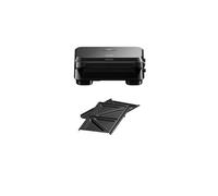 Braun SnackMaker 5 SM5000 - Maker per sandwich rimovibili, in alluminio pressofuso, 800 W, colore: Nero