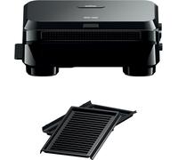 Braun SnackMaker 5 SM5001, Sandwich Maker con Piastre Grill Rimovibili, in Allum