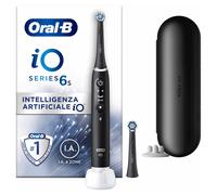 Braun Spazzolino Elettrico Oral-B iO6 Nero con Bluetooth e 5 Modalità