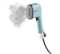 Braun QuickStyle 3, Ferro a Vapore Verticale Compatto e Leggero con Riscaldamento Rapido, Vapore 20g/min, Serbatoio Rimovibile 70ml, Sacchetto Termoresistente, 1100W, Verde (GS3013GR)