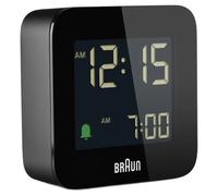 Braun Sveglia Digitale Da Viaggio Con Display Lcd Bc08 - Nera - L5,8 Cm X BC08B