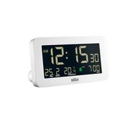 Braun BC10 Sveglia digitale Bianco