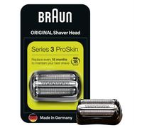 Braun Series 3 32S Testina Di Ricambio Per Rasoio Elettrico Barba - Argento - Compatibile Con I Rasoi ProSkin