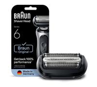 Braun Serie 6 64B, Testina Braun Serie 6 ORIGINALE Per Rasoio Elettrico Barba, Recupera il 100% delle Prestazioni Del Tuo Regolabarba Uomo, Compatibile Con I Rasoi Series 6 60-, 61-, 62-