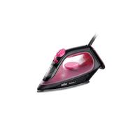 Braun TexStyle 1 Ferro da stiro a secco e a vapore Piastra in Ceramica 2000 W Nero, Viola