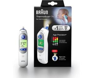 Braun ThermoScan 7+ IRT6525 Termometro Auricolare Infrarossi Professionale