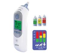 Braun Thermoscan 7 Orecchio Termometro IRT6520 Con Controluce - Baby /