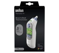 Braun ThermoScan 7 Termometro auricolare, Tecnologia Age Precision, Display digi