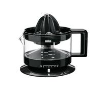 Braun - TributeCollection CJ3000 BK - Spremiagrumi elettrico, 20 W, 350 ml, quantità polpa regolabile, adatto per lavastoviglie, nero