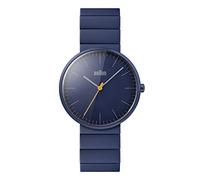 Braun Unisex BN0171 Classic Watch with Blue Dial and Blue Ceramic Bracelet
