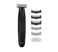 Braun REGOLABARBA UOMO e RASOIO ELETTRICO BARBA E Capelli Series X, Testina Flessibile Con lama 4D A Due Direzioni E Protezione SkinShield, 45 Minuti Di Utilizzo Senza Fili, Idea Regalo, XT3200
