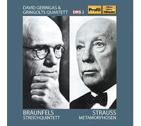 Walter Braunfels Braunfels: Streichquintett/Strauss: Metamorphosen (CD) Album