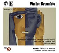 Braunfels, W./ Bbc Concert Orch./ Wildner, Johanes - Symphonic Variations On A French Children's Song