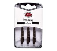 Brause 318040B - Confezione di 3 pennini in metallo Bandzug 4 mm