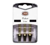 Brause 375505B - Confezione di 3 pennini in metallo Plakat 5 mm