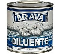 Brava DG3 Diluente per Smalto e Antivegetativa Gommoni, Trasparente, 375 ml