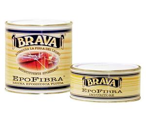 Brava Epofibra Resina Epossidica Fluida, Trasparente, 750 ml