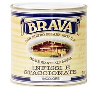 Brava ISI7 Impregnante per Legno all'Acqua, Incolore, 750 ml