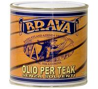 Brava OLTS7 Olio per Teak Senza Solventi, Trasparente, 750 ml