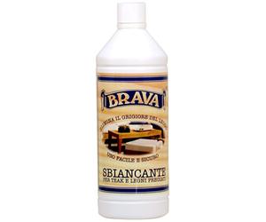 Brava OSB1 Sbiancante per Teak e Legni Pregiati, /, 1000 ml
