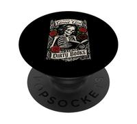 Brava ragazza che legge libri sporchi Dark Romance Bookish PopSockets PopGrip Adesivo