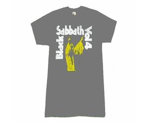 Bravado Black Sabbath Volume 4 Pace Rock Metal Fascia Camicia Classic Grigio Tee